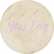 New Day Round Label New Day 