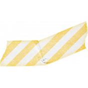 Sunshine and Snow Striped Washi Tape