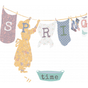 Fresh- Springtime Laundry Banner