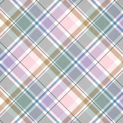 Summer Twilight- Plaid Paper 02