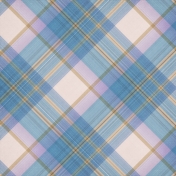 Summer Twilight- Plaid Paper 08