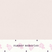 Summer Twilight- Summer Memories Journal Card 4x4