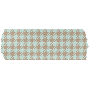 Frenchy Houndstooth Washi Tape