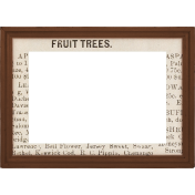 Orchard Traditions Fruit Trees Photo Frame