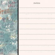 Orchard Traditions Notes Journal Card 4x4