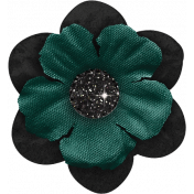 Legacy of Love Black and Green Flower