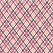 Legacy of Love Pink Plaid Paper