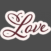 Legacy of Love- Love Word Art