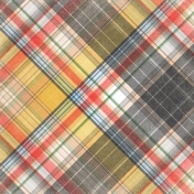 Veggie Table Plaid Paper- 02