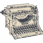 The Whole Story Typewriter