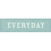 The Whole Story Everyday Word Art Snippet