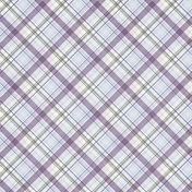 Lavender Fields Paper Plaid