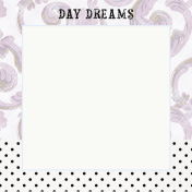 Lavender Fields Journal Card Daydreams 4x4