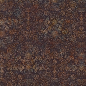 Copper Spice Floral Paper