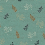 Copper Spice Leafy Ferns Paper