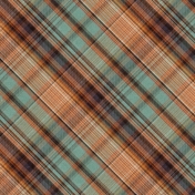 Copper Spice Plaid Paper 01