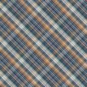 Copper Spice Plaid Paper 08