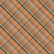 Copper Spice Plaid Paper 09