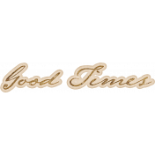 Copper Spice Good Times Ink Word Art Sticker