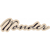 Copper Spice Wonder Ink Word Art Sticker