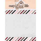 Sweaters & Hot Cocoa Cozy Life Journal Card 3x4