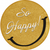 Positively Happy So Happy Sticker