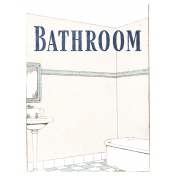 Project Endeavors Bathroom Card