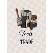 Project Endeavors Tools of the Trade Journal Card 3x4