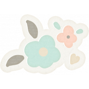 Nesting Flower Sticker