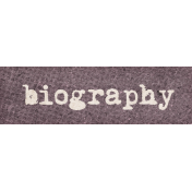 Vintage Memories: Genealogy Biography Word Art Snippet