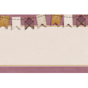 Vintage Memories: Genealogy Banner 4x6 Journal Card