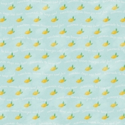 Peach Lemonade Summer Lemons Paper