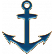 Nantucket Feeling {Sail Away} Anchor Enamel Pin