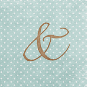 Cherish Ampersand Journal Card 4"x 4" 