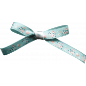 Cherish Teal Bow