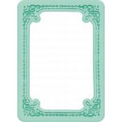 Tea in the Garden Photo Frame Mint Green