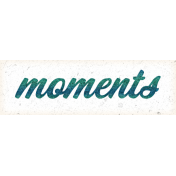 Swim With The Fishes Moments Word Art