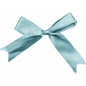 Mulled Cider Light Blue Bow