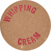 Mulled Cider Whipping Cream Milk Cap