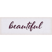 Apricity Beautiful Word Art Snippet