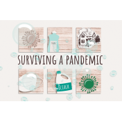 Healthy Measures Print: Surviving a Pandemic Journal Card 4x6