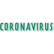 Healthy Measures Print Element Word Art Coronavirus