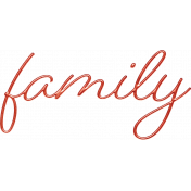Better Together Family Word Art 