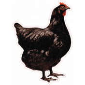 Chicken Keeper Element Sticker Hen