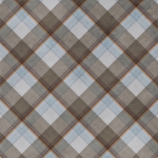 Let's Fika Plaid Paper 7