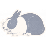 Mulberry Bush Bunny Sticker