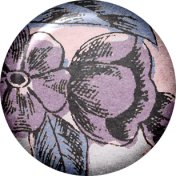 True Friend Purple Vintage Flower Flair