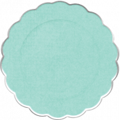 Shabby Chic Aqua Brad