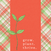 Garden Notes Grow Journal Card 4x4