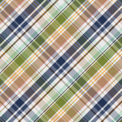 Camp Out: Woods Hand Plaid Paper